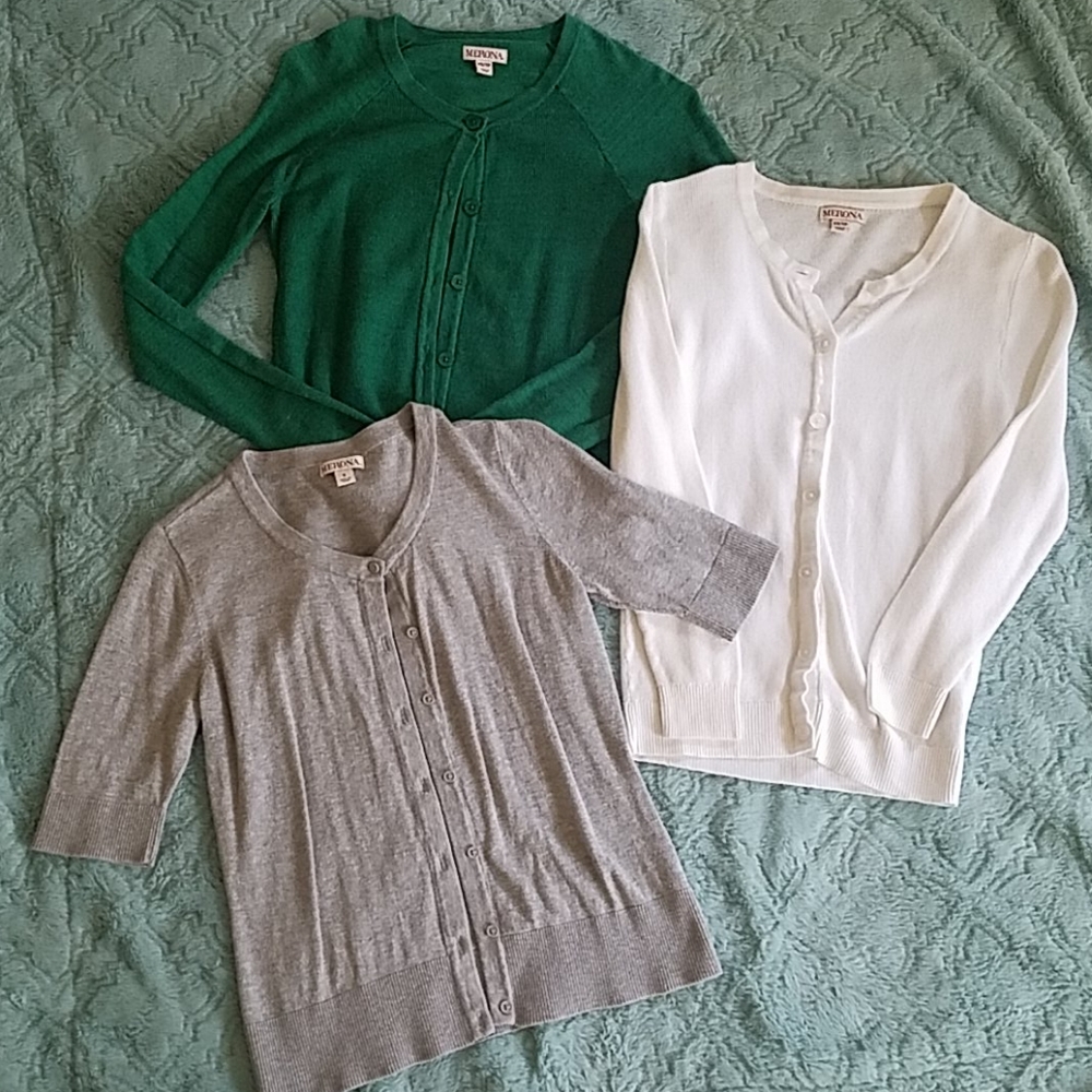 Merona button up cardigans